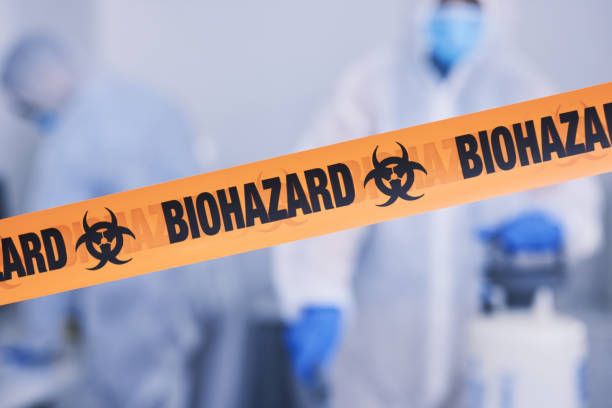 Professional Blood Cleanup technician working in Hightstown, NJ